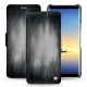 Housse cuir Samsung Galaxy Note8 - Gris Patine