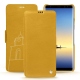 Housse cuir Samsung Galaxy Note8 - Jaune soulèu