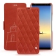 가죽 커버 Samsung Galaxy Note8 - Arange clouquié - Couture