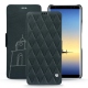 Funda de piel Samsung Galaxy Note8 - Blu marino - Couture