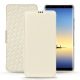 Funda de piel Samsung Galaxy Note8 - Blanc PU