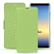 가죽 커버 Samsung Galaxy Note8 - Vert olive PU