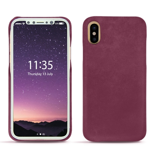 Apple IPhone X - Habillez avec style votre mobile avec des étuis, housses, coques premiumPrune vintage ( Pantone #612434 ) 