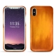 Custodia in pelle Apple iPhone X - Orange Patine