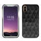 Custodia in pelle Apple iPhone X - Onyx - Couture