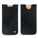 Custodia in pelle Apple iPhone X - Dark vintage ( Roughtcut - Black#5256 ) 