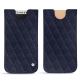 Custodia in pelle Apple iPhone X - Cobalt - Couture ( Pantone 2766C ) 
