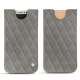 Custodia in pelle Apple iPhone X - Acier vintage - Couture