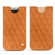 Funda de piel Apple iPhone X - Mandarine vintage - Couture