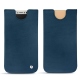 Funda de piel Apple iPhone X - Blu mediterran
