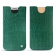 Capa em pele Apple iPhone X - Crocodile pino