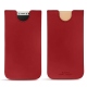 Capa em pele Apple iPhone X - Rouge PU