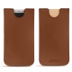 Capa em pele Apple iPhone X - Marron PU