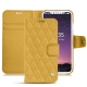 Funda de piel Apple iPhone X - Mimosa - Couture ( Pantone 141C ) 