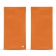 Etui à lunettes souple avec aimant - Griffe 1 - Orange ( Nappa - Pantone 1495U ) 
