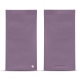 软形眼镜盒带磁铁吸盖 - Griffe 1 - Lilas ( Nappa - Pantone 2645U ) 