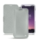 Funda de piel Apple iPhone X - Gris ( Nappa - Pantone W428C ) 