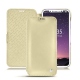 Apple iPhone X leather case - Beige ( Nappa - Pantone 7502C ) 