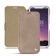Funda de piel Apple iPhone X - Taupe vintage ( Pantone 7530C ) 