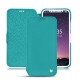 Funda de piel Apple iPhone X - Bleu fluo