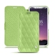 Funda de piel Apple iPhone X - Vert olive - Couture ( Nappa - Pantone 578U ) 
