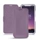 Apple iPhone X leather case - Lilas PU