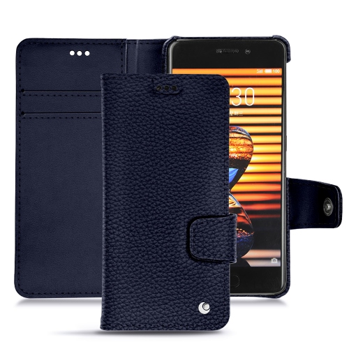Meizu Pro 7 leather caseCobalt ( Pantone #2b253f ) 