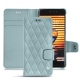 Capa em pele Meizu Pro 7 - Bleu ciel - Couture ( Nappa - Pantone 277C ) 