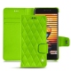 Funda de piel Meizu Pro 7 - Vert fluo - Couture