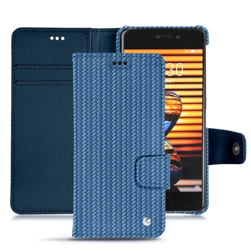 Capa em pele Meizu Pro 7Abaca ishia ( Pantone #395775 ) 