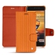 Meizu Pro 7 leather case - Abaca arancio