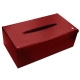 Rectangular tissue box holder - Tomate ( Pantone #a61715 ) 