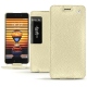 Capa em pele Meizu Pro 7 - Ivoire ( Sleek P C12 - White ) 