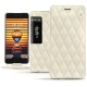 Capa em pele Meizu Pro 7 - Blanc escumo - Couture