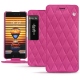 Housse cuir Meizu Pro 7 - Rose BB - Couture