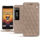 Lederschutzhülle Meizu Pro 7 - Taupe vintage - Couture