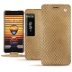 Meizu Pro 7 leather case - Serpent sabbia