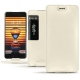 Custodia in pelle Meizu Pro 7 - Blanc PU