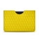 Capa em pele Apple iPad Pro 10,5" - Jaune fluo - Couture