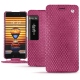 Housse cuir Meizu Pro 7 Plus - Serpent ciclamino