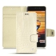 Meizu Pro 7 Plus leather case - Crocodile milk