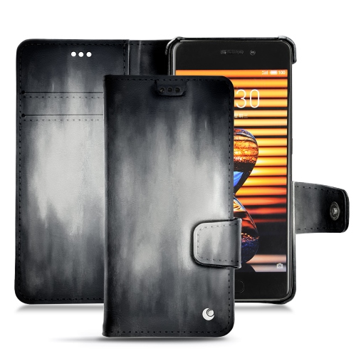 Capa em pele Meizu Pro 7 PlusGris Patine