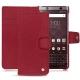 Custodia in pelle Blackberry Keyone - Rouge passion