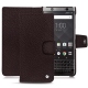 Custodia in pelle Blackberry Keyone - Marron envoûtant