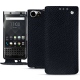 Housse cuir Blackberry Keyone - Noir élégant