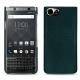 Capa em pele Blackberry Keyone - Vert séduisant