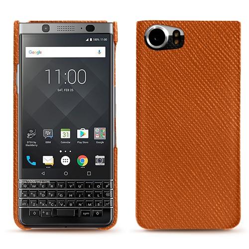 Custodia in pelle Blackberry KeyoneOrange vibrant ( Pantone #e36b39 ) 
