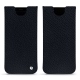 Samsung Galaxy S8 leather pouch - Noir élégant