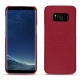 Capa em pele Samsung Galaxy S8 - Rouge passion