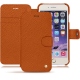 Apple iPhone 7 Plus leather case - Orange vibrant